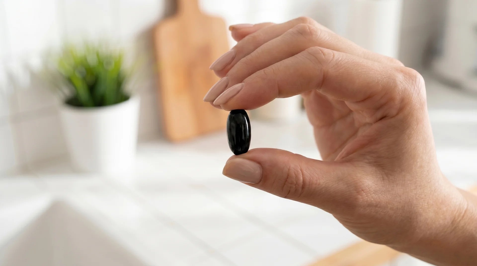 Easy-to-take black seed oil softgel